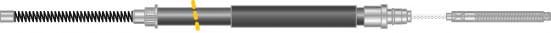 MGA CF5165 Cable, parking brake
